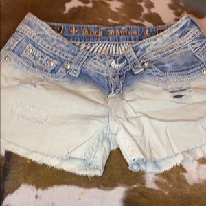 Denim Shorts with ombré wash ROCK REVIVAL